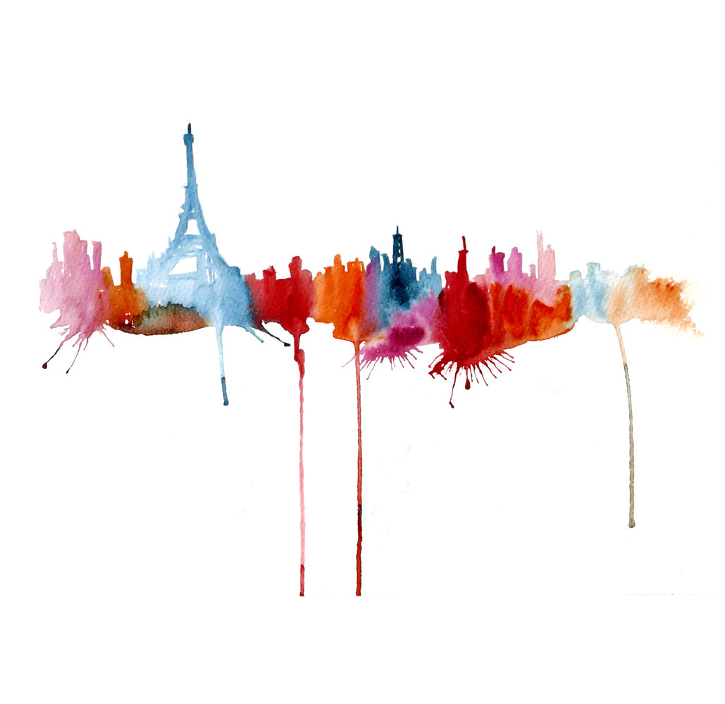 Travel The World S Most Exciting Cities In Vivid Watercolour