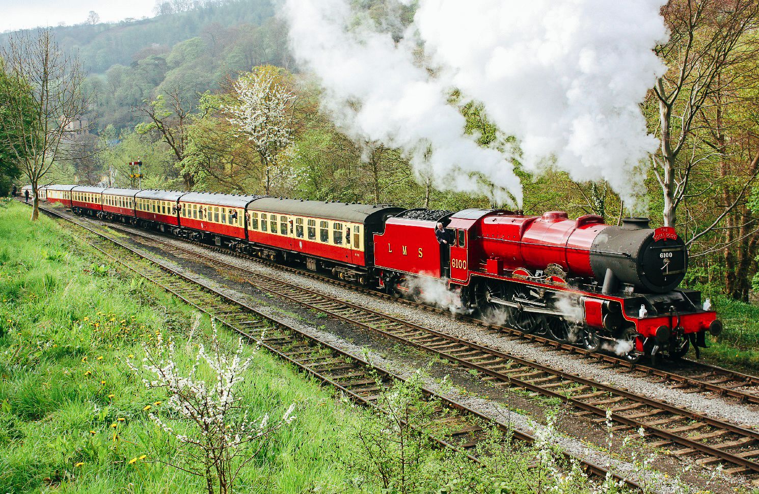 journey by train images