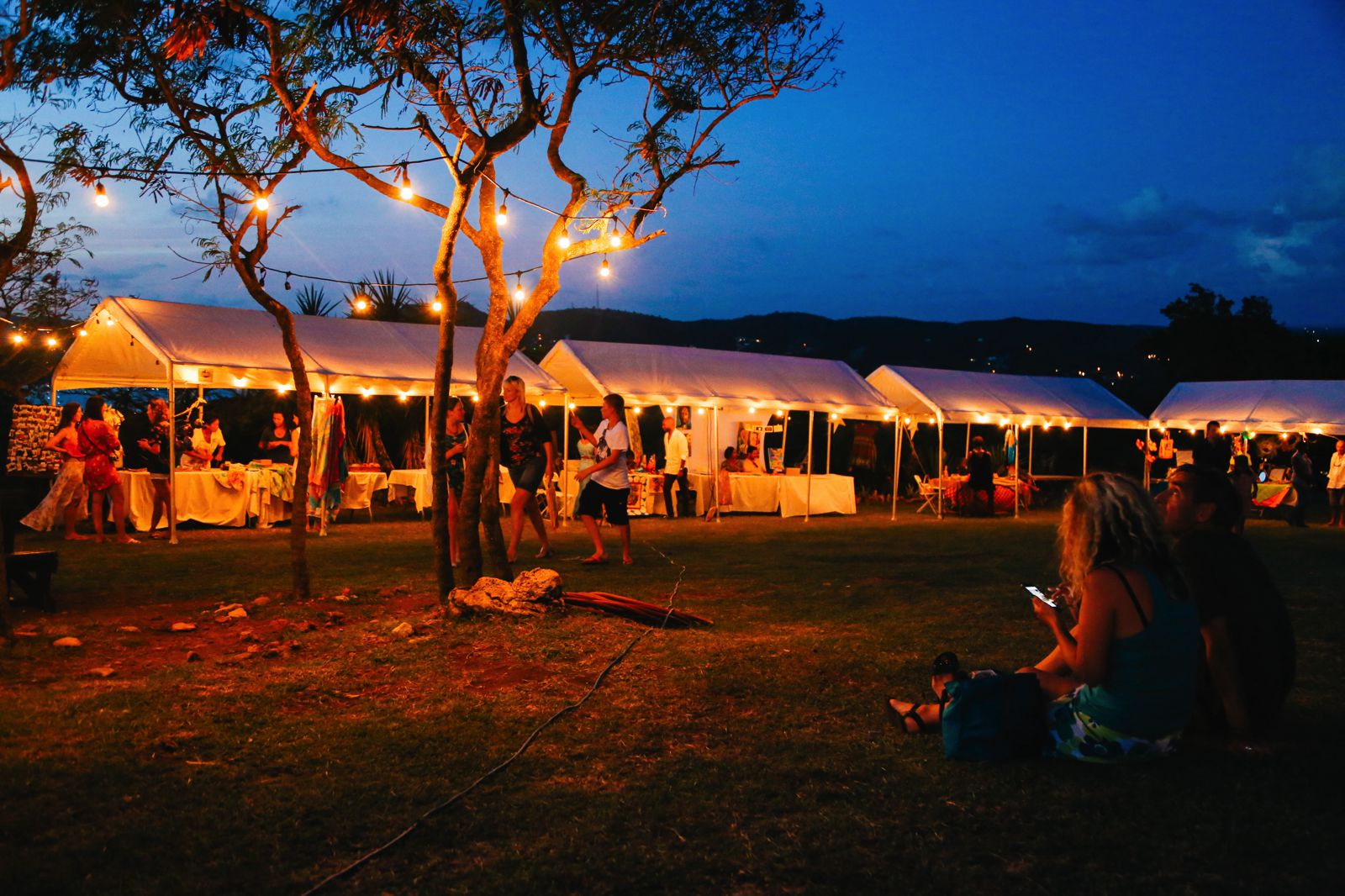 The Party (And That Stunning Sunset) At Shirley Heights, Antigua - Hand ...