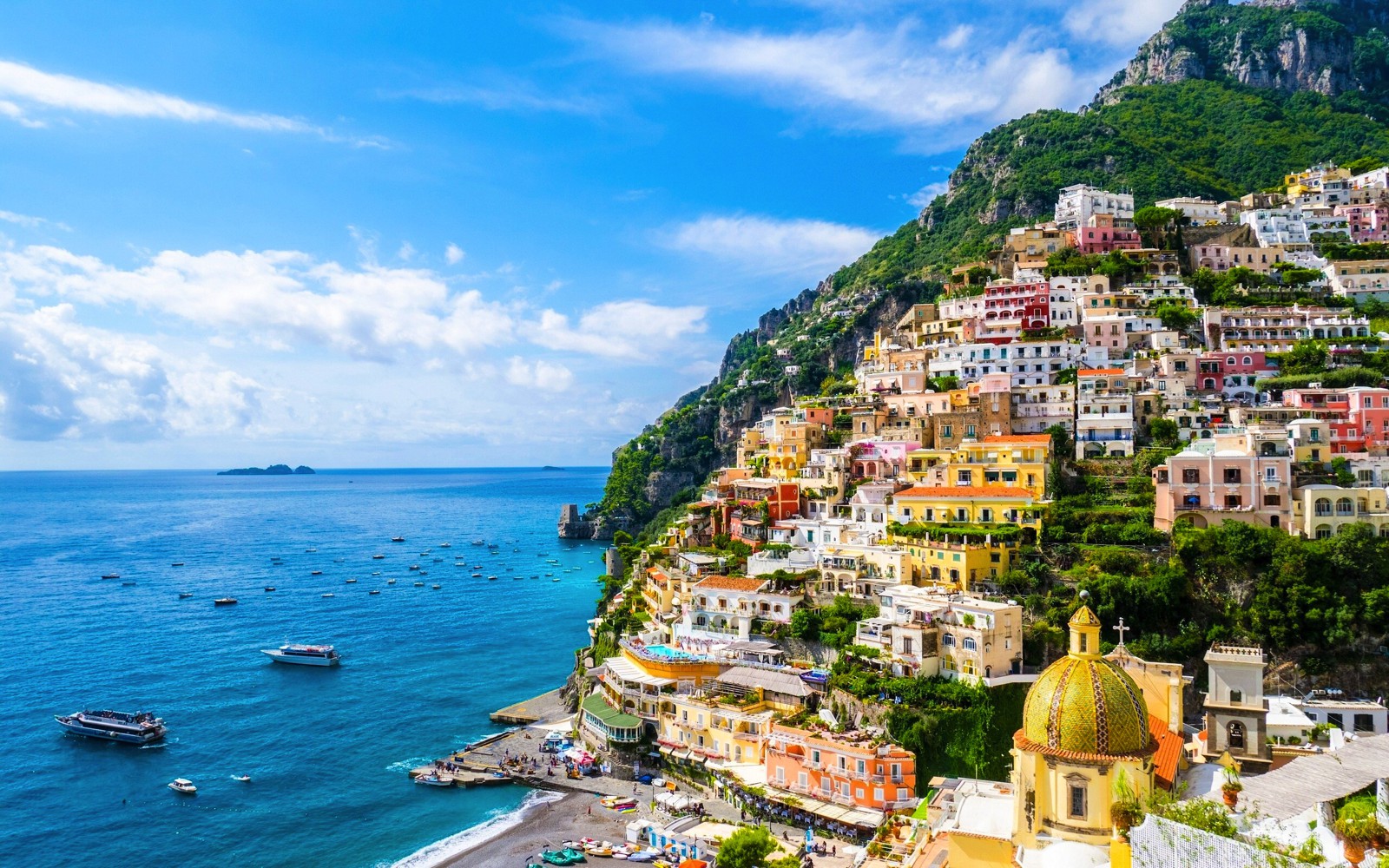 positano amalfi travel