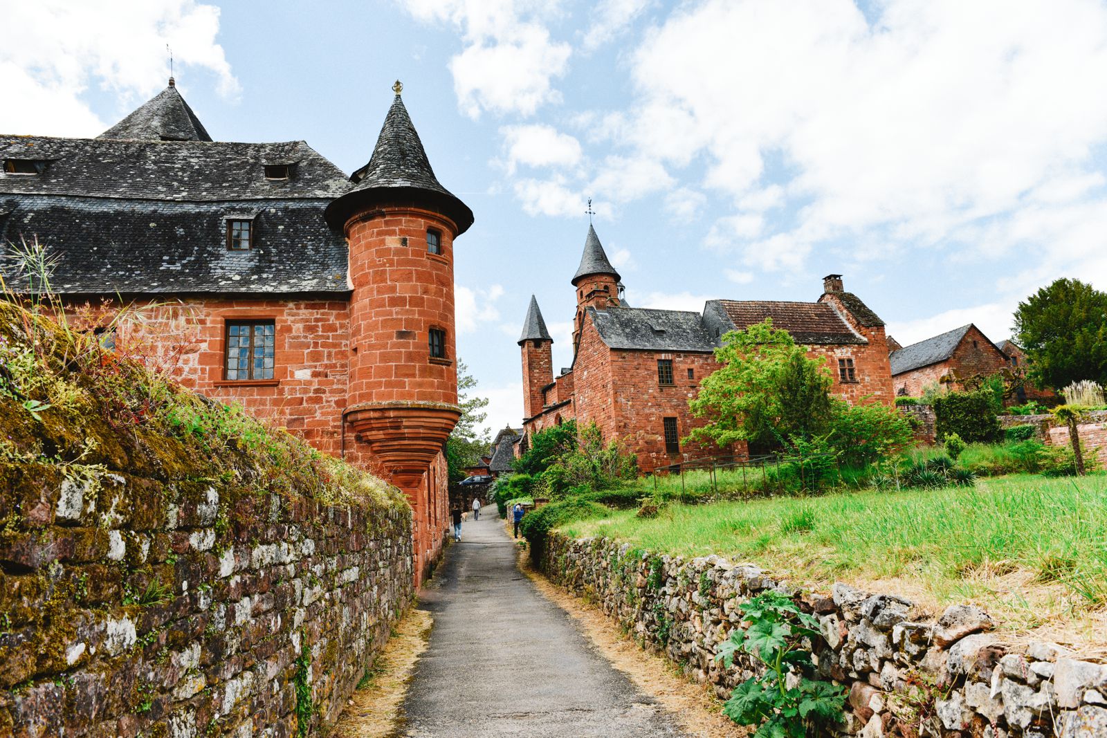 The Most Beautiful Village In France Collonges La Rouge Hand Luggage 