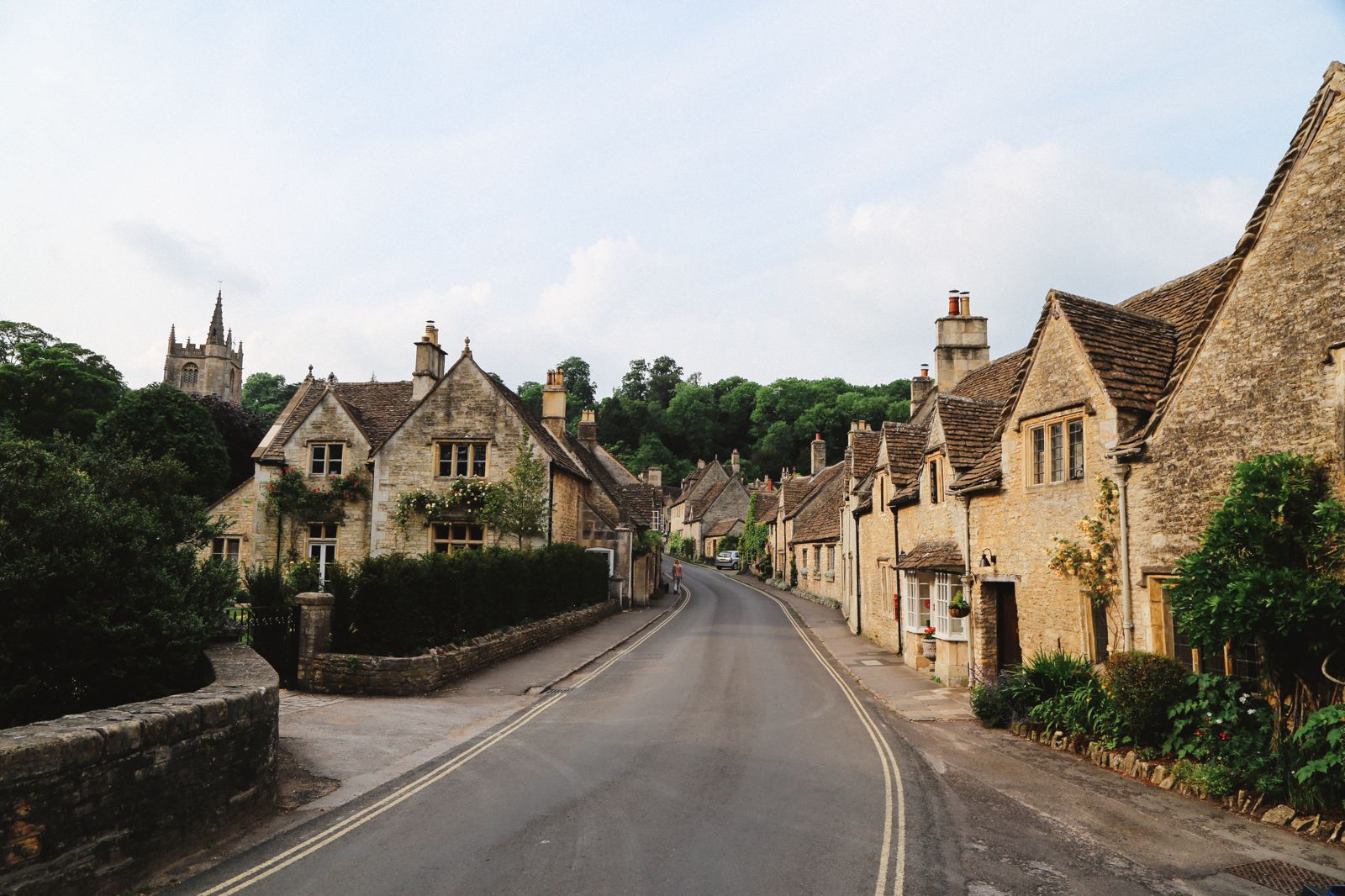 Castle Combe, Cotswolds, England без смс