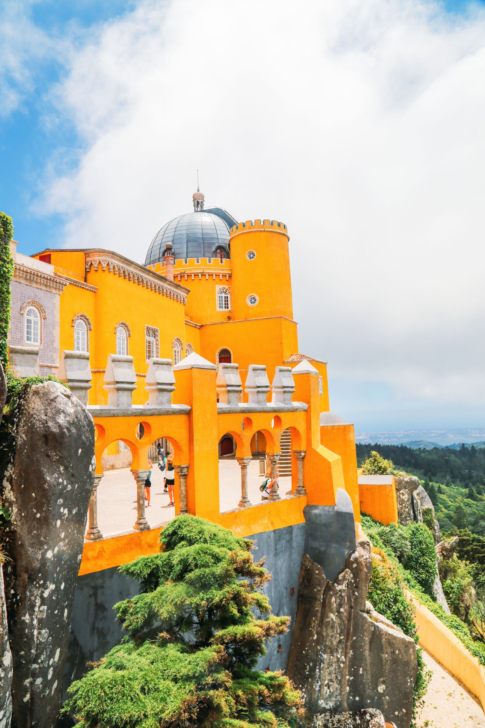 The Utterly Beautiful Pena Palace Of Sintra, Portugal - Hand Luggage ...