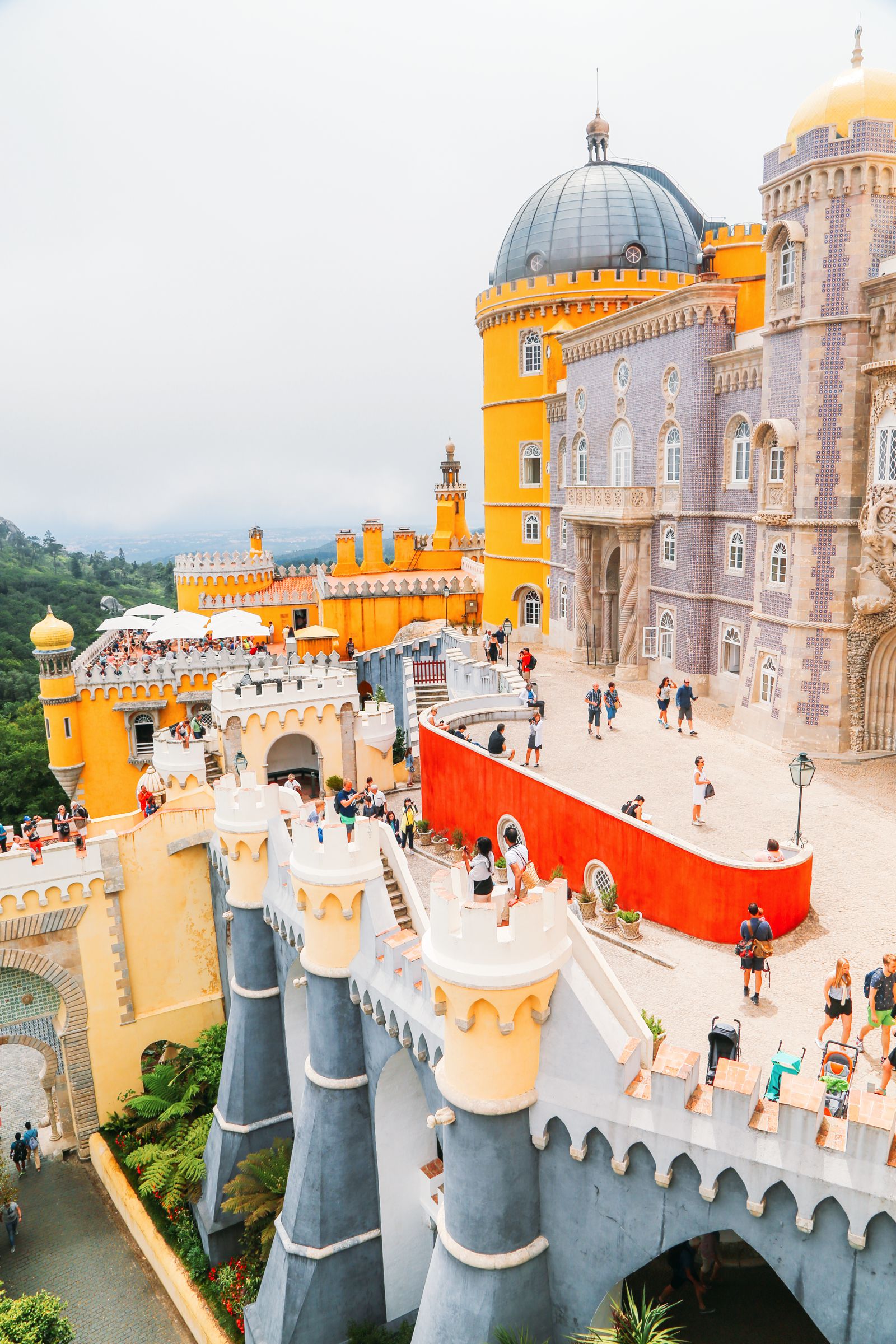 Exploring Pena Palace Of Sintra, Portugal - Hand Luggage Only - Travel ...