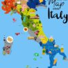 Essential Map Of What To Eat Around Italy