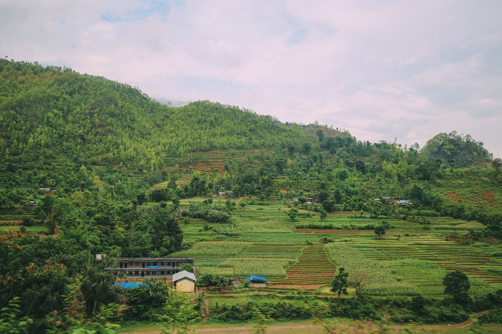 The Long Road From Pokhara To Kathmandu Nepal Hand Luggage Only