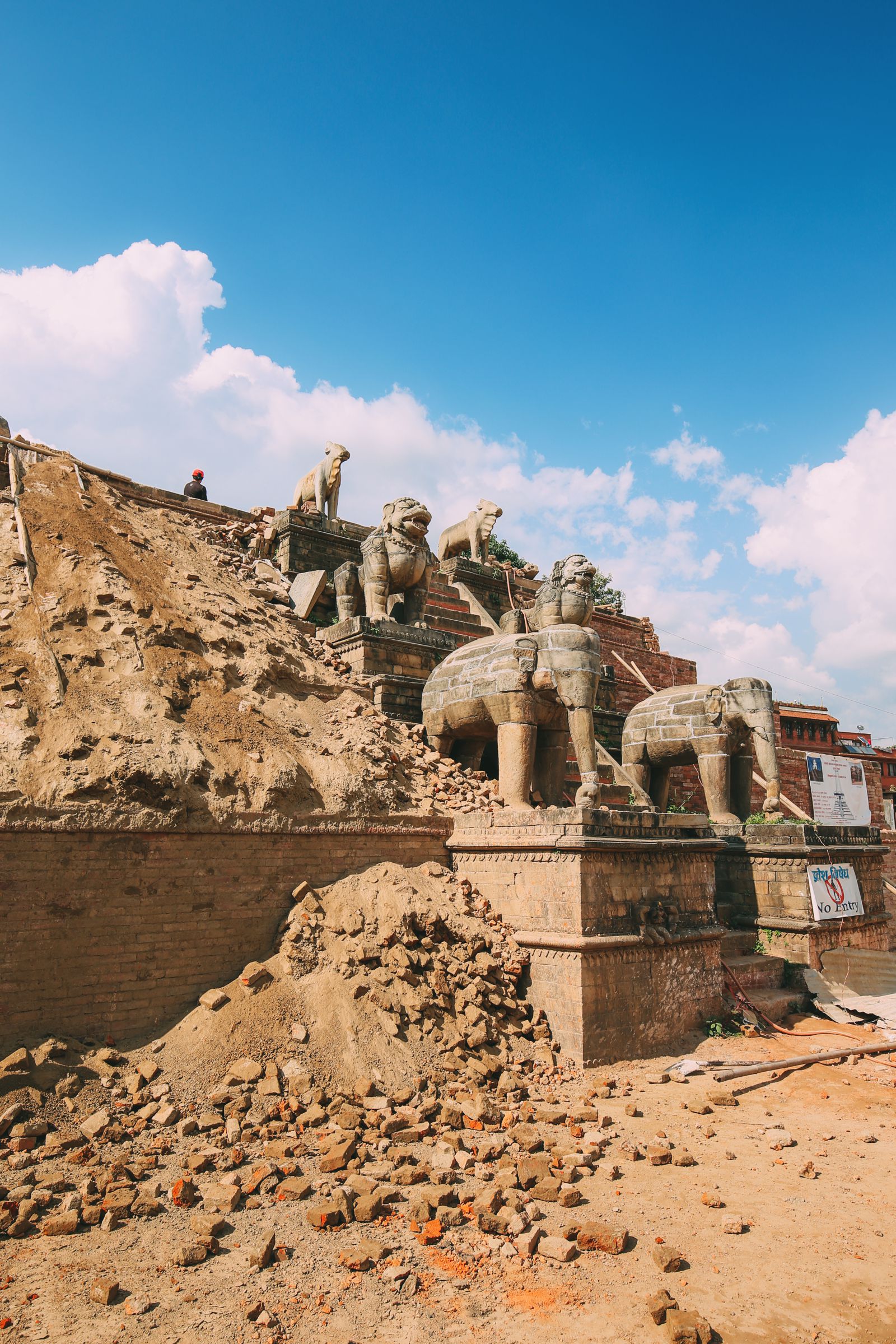 The Amazing UNESCO World Heritage City Of Bhaktapur, Nepal - Hand ...