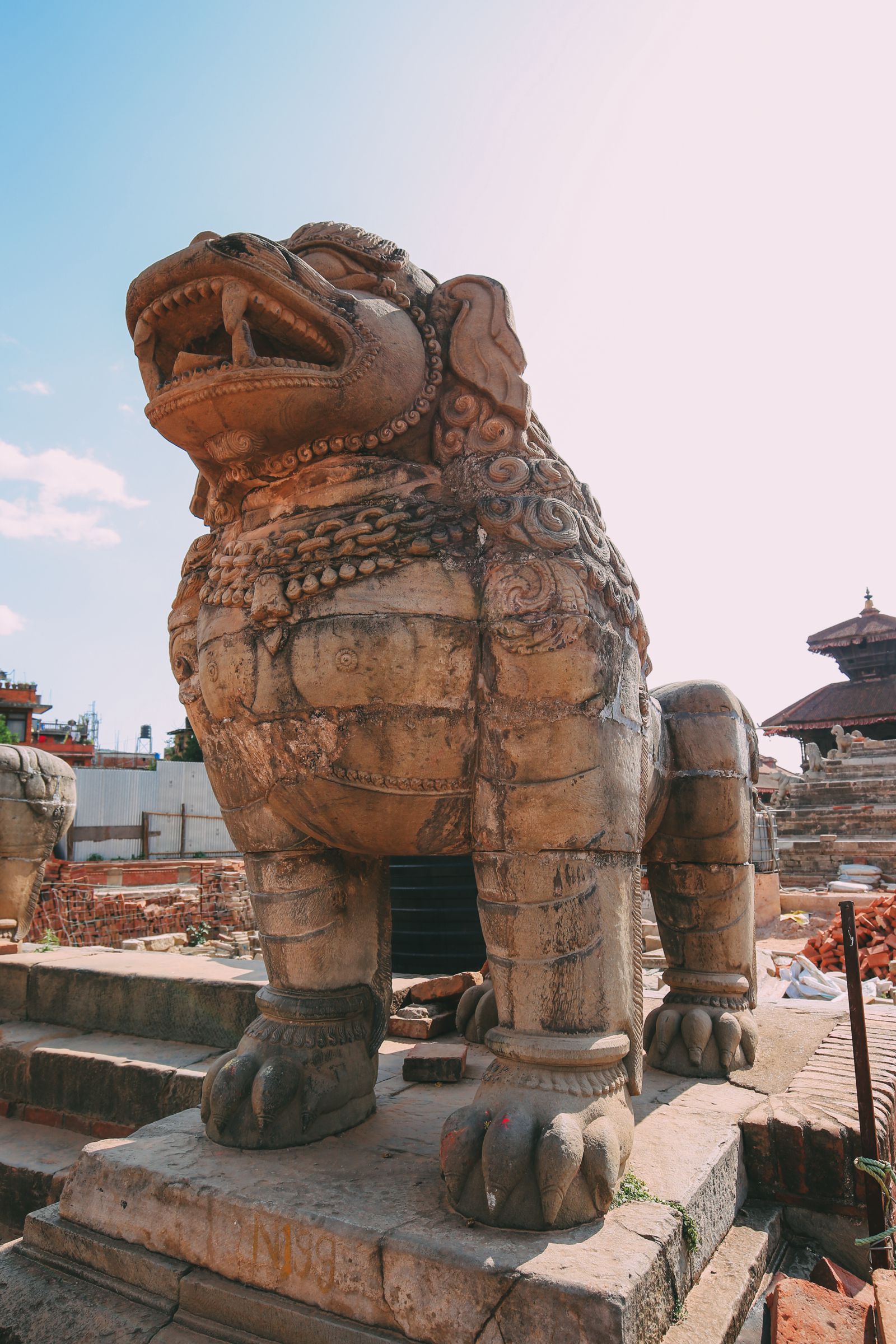 The Amazing UNESCO World Heritage City Of Bhaktapur, Nepal - Hand ...