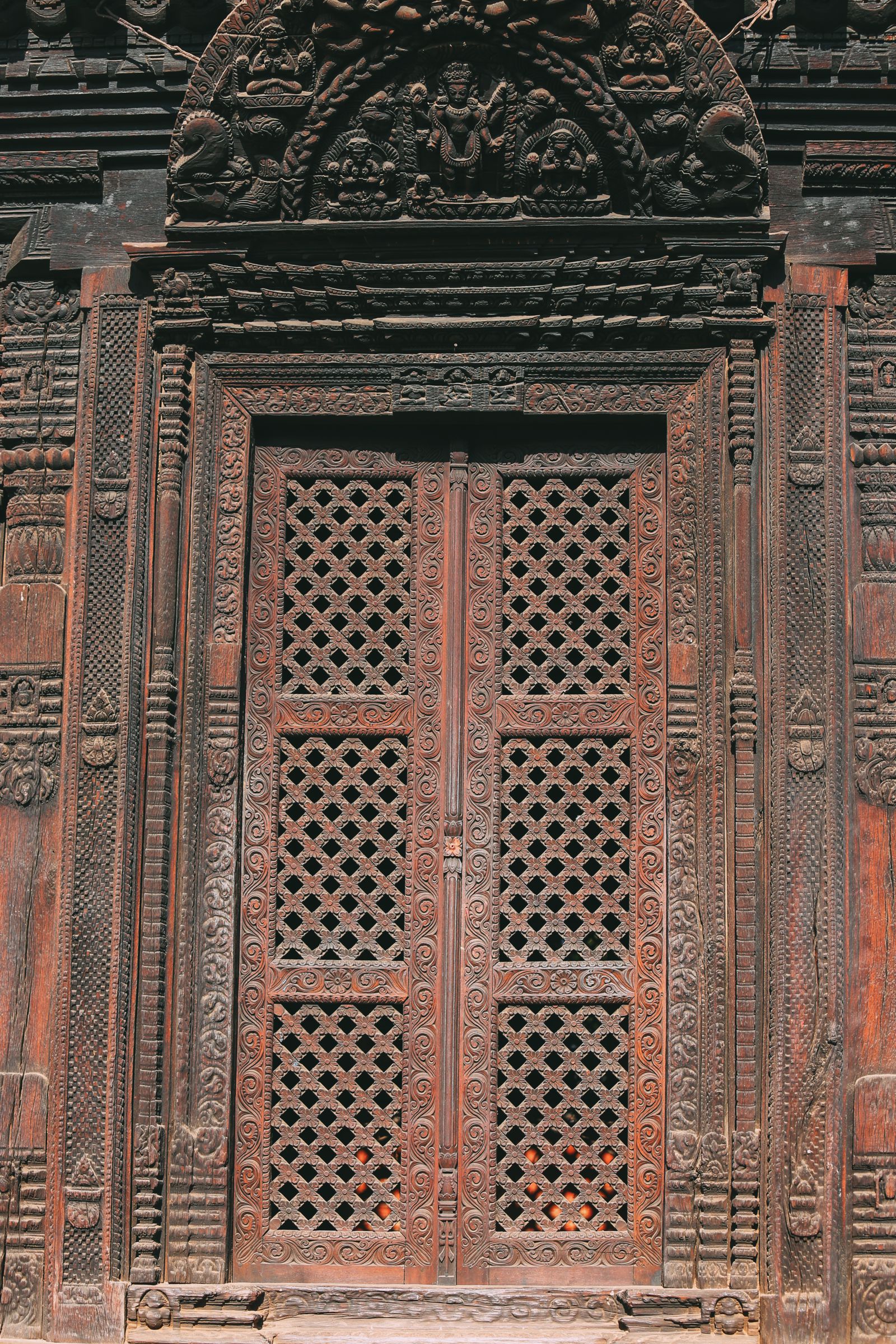 The Amazing UNESCO World Heritage City Of Bhaktapur, Nepal - Hand ...