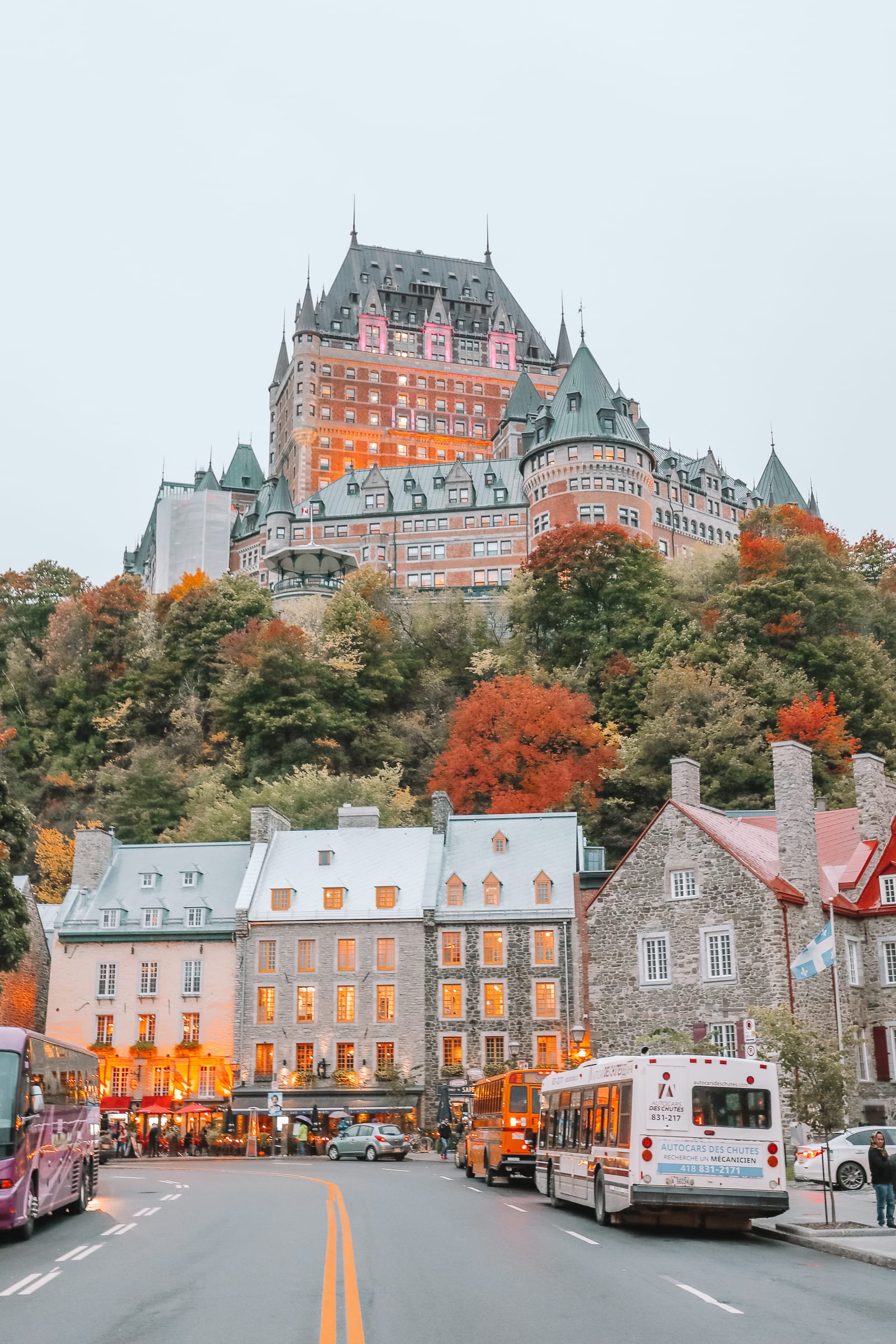 The Absolutely Beautiful French City Of Quebec, Canada - Hand Luggage