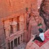 Searching For The Best Viewpoint In Petra in Jordan